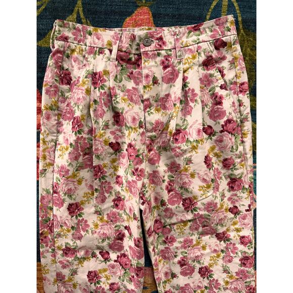 Teddy Fresh Pleated Floral Trouser Jeans Size 29 - Picture 4 of 8